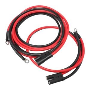 2 Pack Truck and Plow Side Repair Harness Compatible with BOSS Snow Plow, Truck Side HYD01684 & Plow Side HYD01690, Snowplow Power Ground Cable