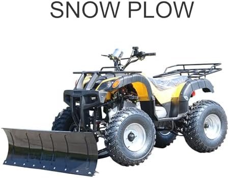 ATV Snow Plow Kit 45 Inch Adjustable Black Polaris Ranger Snow Plow Kit ATV Plow Fit for ATVS Polaris Arctic Cat UTV Access Kawasaki Aeon - Image 7