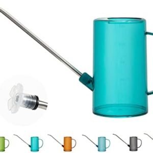 Small Watering Can for Indoor Plants, Long Spout Watering Can Indoor with Sprinkler Head, Indoor Watering Can for House Plants, Flowers, Succulents,Bonsai 34oz