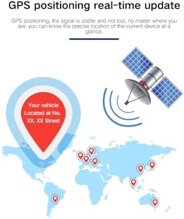 GPS Strong Magnetic Car Vehicle Tracking Anti-Lost Tracker, Multi-Function GPS Mini Locator, Monitoring, Automatic Recording/Voice Activated Callback with App, for Vehicles - Image 7