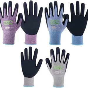 7 Pairs Womens Gardening Gloves with Micro Foam Coating