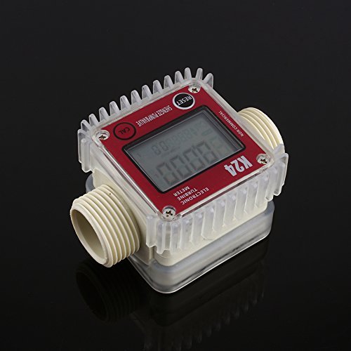 K24 LCD Turbine Digital Fuel Flow Meter Anti- for Chemical Liquid Water - Image 4
