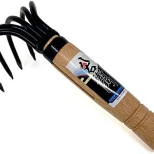 Japanese Ninja Claw Garden Rake or Cultivator for Gardening - Compact and Sturdy - Made in Japan