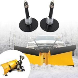 ELITEWILL 2 Pcs Snow Plow Shoes Skids Foot Fit for Meyer, Boss, Fisher, Western Snow Plows Replace OEM 49067, 49071, 60045, 1303200C