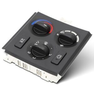 Climate Control Module - A/C Control Panel Module 12V Air Conditioning Heater Control Switch Temperature Control Panel for Volvo Truck VNL 2003-2024 7+14 Pins Replacement OEM 21326144 20511569