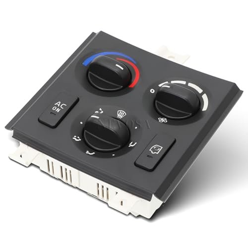 Climate Control Module - A/C Control Panel Module 12V Air Conditioning Heater Control Switch Temperature Control Panel for Volvo Truck VNL 2003-2024 7+14 Pins Replacement OEM 21326144 20511569