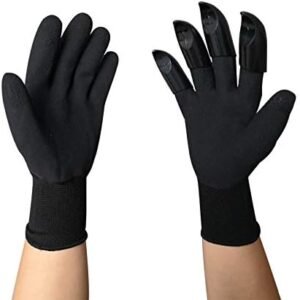 Garden Gloves with Claws Protect Nails and Fingers