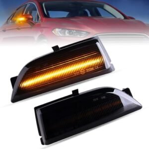 Led Side Mirror Turn Signal Lights Dynamic Side Mirror Marker Light For 2012-2019 Fo-rd Ranger T6 Raptor Wildtrak, 2015-2019 Everest