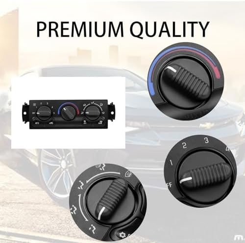 599-218 Climate Control Module Compatible with1999-2002 Chevy Tahoe Avalanche Suburban Silverado 1500 2500 3500 HD, GMC Yukon Sierra 1500 2500 3500 HD Front HVAC Air Conditioning Control Panel Switch - Image 5