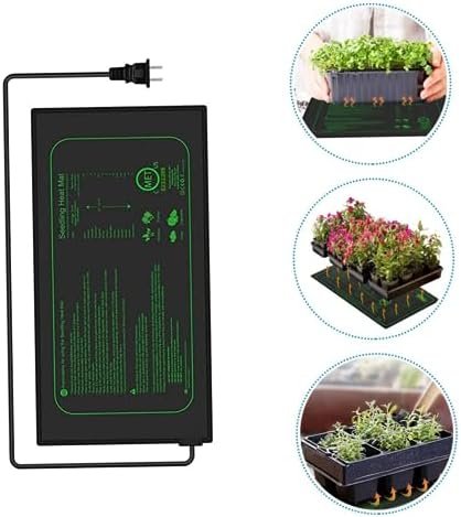 BESPORTBLE Real Plants Mat Germination Mat Flower Plants Germination Heating Mats Flowers Plants Greenhouse Heat Mat Hydroponics Heating Pad Heating Wire Material: Silicone Wire Heating Wire - Image 6