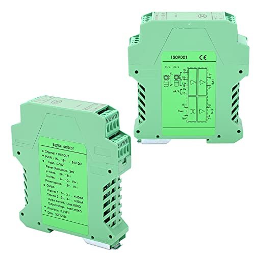 DCIsolator Current Voltage Transmitter DIN Rail Mount 1 in 2 Out 0‑10V to 4‑20mA GLG, Strong Versatility, High Reliability for Two Wire and Three Wire Transmitters - Image 6