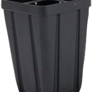 Grower's Solution Square Greenhouse Pots 3.5 inch x 5 inch- Black - Plastic - Deep - Qty 25
