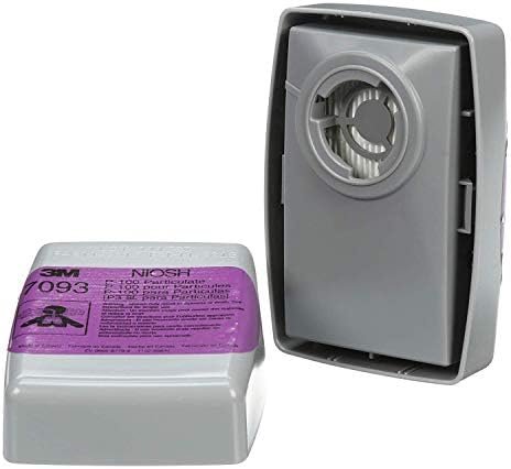 3M Particulate Filter 7093, P100 Respiratory Protection (Pack of 12-6 Pair) (Limited Edition)