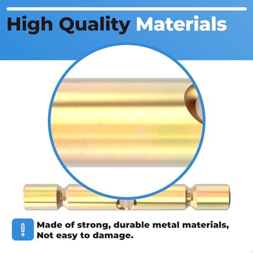 2205063 Shear Pin Compatible with Polaris ATV 2015-2019 Sportsman fits Polaris ATVs Snow Plow Glacier plow Parts for Snow Plow Glacier Pro Replacement Accessories - Gold (4pcs) - Image 5