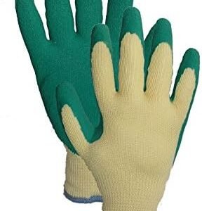Garden Gloves, Green, Large