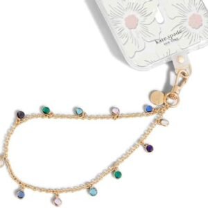 Kate Spade New York Phone Charm - Detachable Cell Phone Lanyard - High Shine
