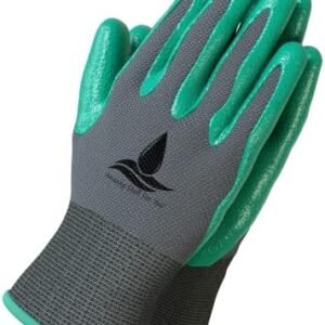 Garden Gloves Women and Men 2 pairs, Super Grippy Texture for Gardening and Work Activities - S,M,L Sizes (Small)