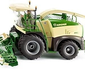 siku 4066, Krone Big X 580 Forage Harvester, 1:32, Metal/Plastic, Green/Yellow, Movable Parts, Multifunctional