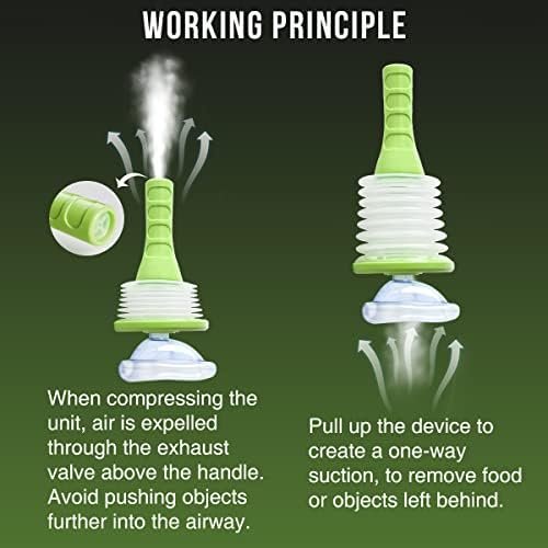 Choking Rescue Device for Kids and Adults, Arixmed Anti Choking Device, Portable Airway Suction Device, First Aid Choking Device - Image 2