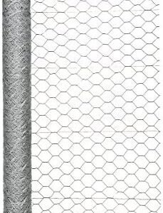 60in x 150ft 2in Poultry Netting Garden Zone 60 Inches, 60" x 150', Silver