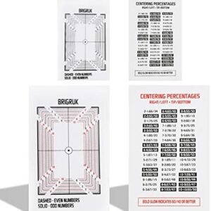 The Center Tool Card Grading - Centering Tool New 2022 Includes 2X Card Centering Tool and 2X Centering Guide (Card)
