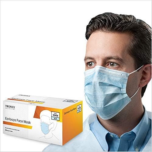 Tronex All-in-One Disposable PPE Kit for Home Health, Workplace, and Classroom Including Vinyl Exam Gloves, Isolation Gowns, Medical Face Masks, Shoe Covers, Hairnets (Large) - Image 3