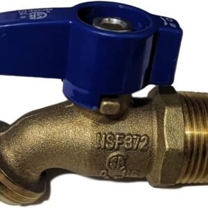 3/4" Garden Hose Threaded Hose Bibb No Kink x 3/4" Male NPT