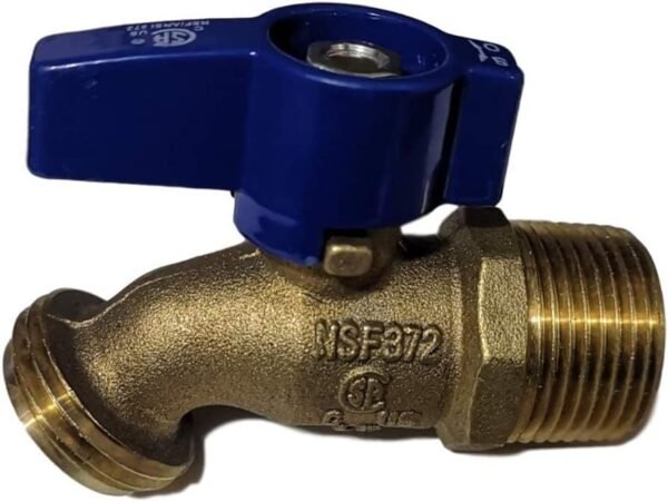 3/4" Garden Hose Threaded Hose Bibb No Kink x 3/4" Male NPT