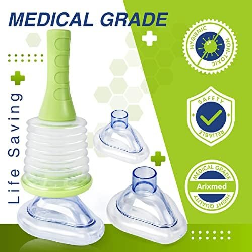 Choking Rescue Device for Kids and Adults, Arixmed Anti Choking Device, Portable Airway Suction Device, First Aid Choking Device - Image 6