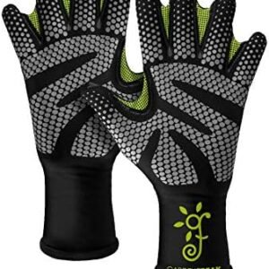 Grip Gardening Gloves Webbed Premium Rubber Stylish Thea Glove by Garden Freak