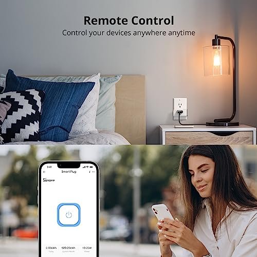 S31 Smart Plug with Energy Monitoring, WiFi Outlet 15A Remote Control, That Work Alexa, Google Home & IFTTT, ETL Certified, NO Hub Required, 2.4GHz Wi-Fi Only(2-Pack) White - Image 5