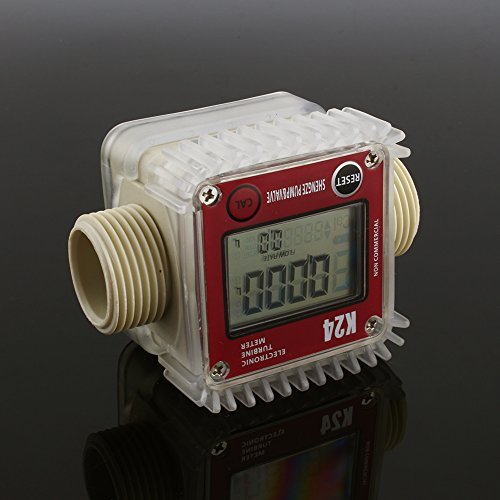 K24 LCD Turbine Digital Fuel Flow Meter Anti- for Chemical Liquid Water - Image 5