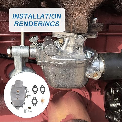 B4NN9510A Carburetor replacement for Ford 600 620 630 640 650 660 700 740 800 820 840 850 860 900 950 960 NAA Tractor with TSX580 carburetor and 134 cubic inch engine1955-1957 EAE9510D 0-13880 - Image 6