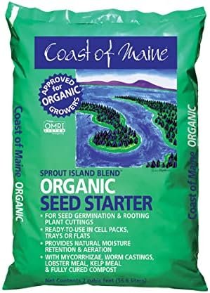 Coast of Maine Sprout Island Organic Seed Starter- 2 CU FT