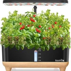 RAINPOINT Indoor Hydroponics Growing System,13 Pods Hydroponic Garden Planter, Vegetable Growing System Kit, Kitchen Christmas Gifts for Women, Hydro Garden Herb Grower