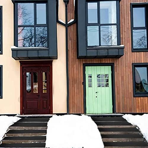 Winter Ice and Snow Melting Mat, Heated Outdoor Walkway Stair Snow Melting Pad, Melts 2 Inches o of Snow Per Hour, Anti-Slip Traction, Prevents Ice Accumulation-15ft*13in(457.2 * 33.02cm) - Image 8