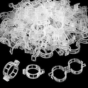 200 Pcs Plastic Trellis Plant Support Clips for Support, Grape And Tomato Vine, Vegetables Plants, Garden Clips to Grow Upright Makes Plants Healthier