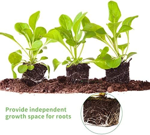 Mini Soil Blocker Manul 4 PCS 2 inch Soil Block Iron Maker with 3-in-1 Soil Tester for Home, Garden, Lawn, Farm, Indoor and Outdoor Use, Promote Plants Healthy Growth - Image 4