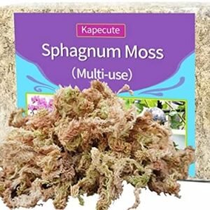Sphagnum Moss 1.2 lb Perfect for DIY Moss Pole, Great Potting Mix for Indoor Plants, Help with Maintain Humidity