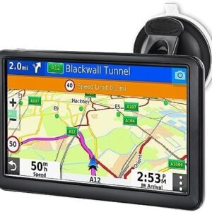 S8 GPS Navigator for Car with Bluetooth, 7 inch, US Canada Mexico 2024 Maps, Free Lifetime Updates, GPS Navigation System for Truck, Semi Trucker, Commercial Drivers, Custom Truck Routing