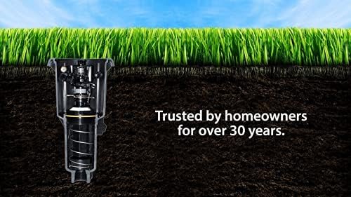 Rain Bird AG-5 All Gallonage Pop-Up Impact Sprinkler, Adjustable 20° - 360° Pattern, 24' - 45' Spray Distance - Image 7