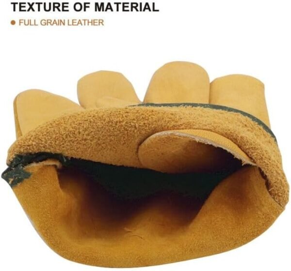 Cowhide Leather Work Gloves for Men and Women,Gardening Gloves,Driving Gloves - Image 7