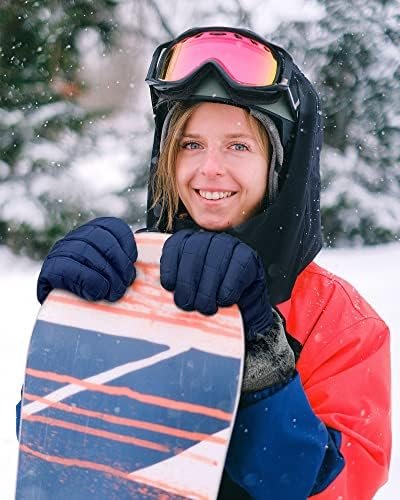 accsa Women Winter Waterproof Snow Gloves 3M Thinsulate Warm Windproof Ski Gloves for Women - Image 2