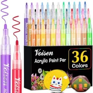 36 Colors Acrylic Paint Pens