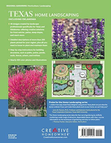 Texas Home Landscaping, 3rd Edition: 48 Landscape Designs, 200+ Plants & Flowers Best Suited to the Region (Creative Homeowner) Gardening Ideas, Plans, and Outdoor DIY Projects for TX and OK - Image 2