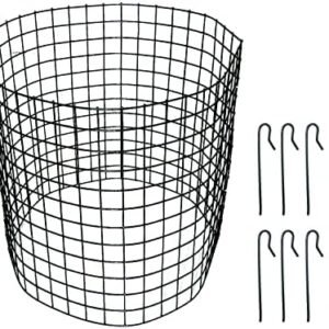 Yeshine 5 Pack Bunny Barricades Sturdy & Easy to Assemble Metal Plant Cages Protect Your Plants, Vegetables and Shrubs