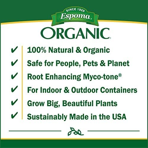 Espoma Organic Potting Soil Mix - All Natural Potting Mix For All Indoor & Outdoor Containers Including Herbs & Vegetables. For Organic Gardening, 4qt. bag. Pack of 1 - Image 3
