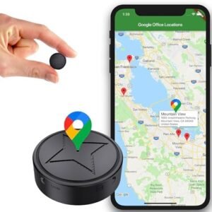 GPS Strong Magnetic Car Vehicle Tracking Anti-Lost Tracker, Multi-Function GPS Mini Locator, Monitoring, Automatic Recording/Voice Activated Callback with App, for Vehicles