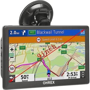 N900 GPS Navigatior for Truck Car 9 inch, Trucker GPS for Semi Truck 2024 Map (Free Lifetime Updates), GPS Truck Drivers Commercial, GPS Navigation System for Truck, Custom Truck Routing