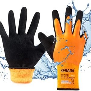 Waterproof Winter Work Gloves for Men and Women,Insulated Work Gloves for Men Cold Weather,Warm Freezer Gloves